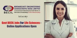 BECIL Life Science Jobs