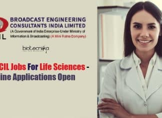 Govt BECIL Jobs For Life Sciences – Online Applications Open BECIL Life Science Jobs