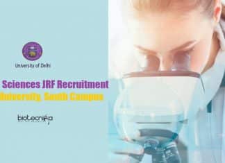 Biological Sciences JRF