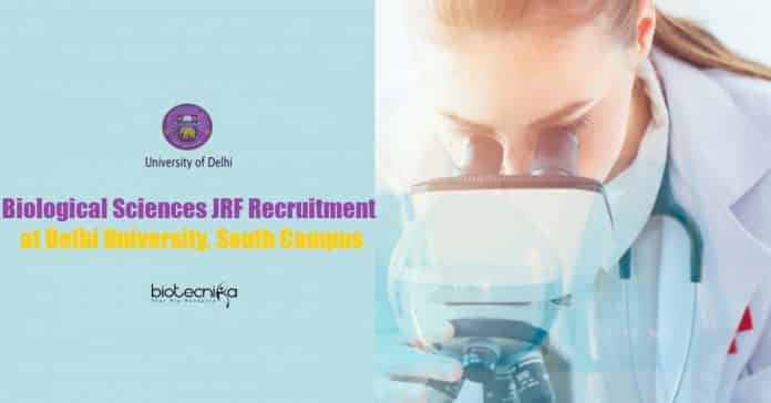 Biological Sciences JRF
