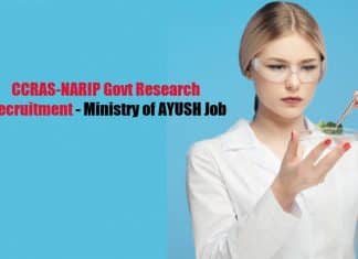 CCRAS-NARIP Govt Research