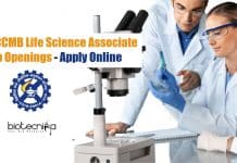 CSIR-CCMB Life Science Associate Job Openings – Apply Online CSIR-CCMB Life Science