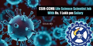 CSIR-CCMB Life Science Scientist