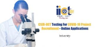 CSIR-IICT Jobs 2020