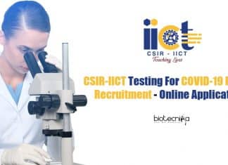 CSIR-IICT Jobs 2020