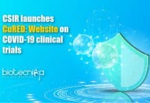 CuRED : CSIR Website on COVID-19 Clinical Trials Launched CSIR Launches CuRED Website