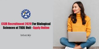 CSIR Recruitment 2020