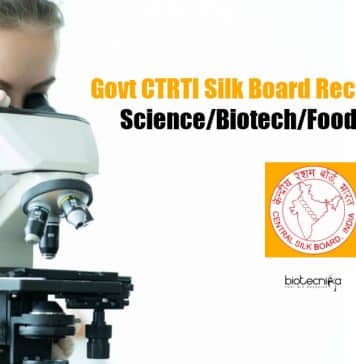 CTRTI Silk Board Jobs