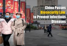 China’s Passes Biosecurity Law to Prevent Infectious Diseases China Passes Biosecurity Law