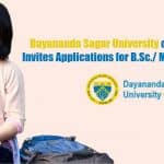 Dayananda Sagar University Admissions