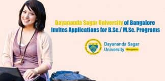 Dayananda Sagar University Admissions