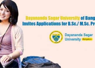Dayananda Sagar University Admissions