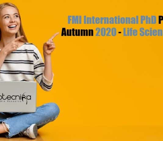 FMI International PhD Admission