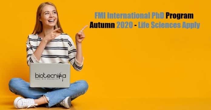 FMI International PhD Admission