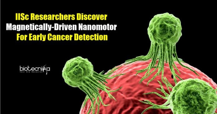 Nanomotors early cancer detection