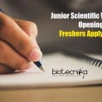 Junior Scientific Writer