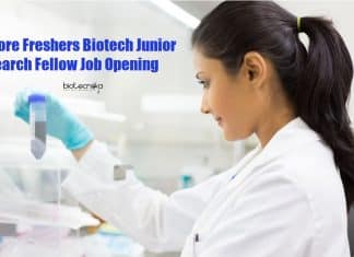 Freshers Biotechnology Jobs