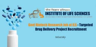 Govt Biotech Research Vacancy