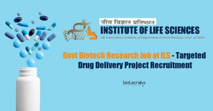 Govt Biotech Research Vacancy