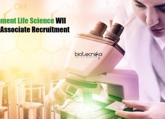 Govt Life Science Vacancies