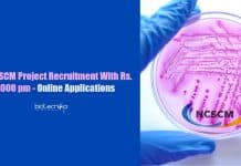 Govt NCSCM Project Recruitment With Rs. 53,000 pm – Online Applications Govt NCSCM Scientist Jobs