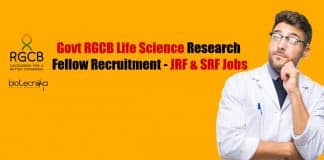 Govt RGCB JRF