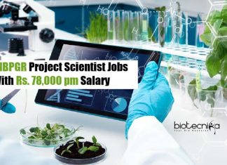 ICAR-NBPGR Biotech Jobs