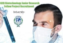 ICGEB Biotechnology Junior Research Fellow Project Recruitment ICGEB Biotech JRF Vacancy