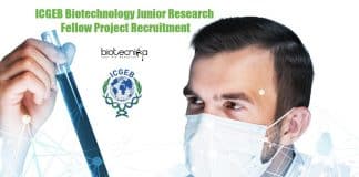 ICGEB Biotech JRF Vacancy