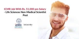 ICMR Job