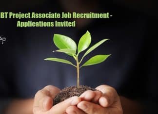 IHBT Botany Project Recruitment