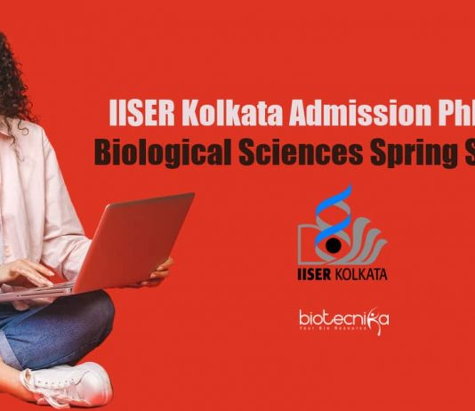 IISER-K Admission PhD 2021