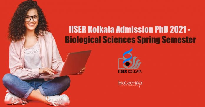 IISER-K Admission PhD 2021