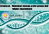 JIPMER Biotech / Molecular Biology & Life Science SRF Project Recruitment JIPMER Job Vacancy