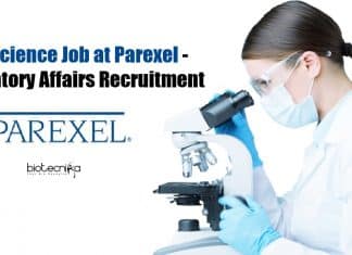 Life Science Vacancy Parexel