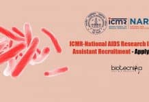 ICMR-National AIDS Research Institute Assistant Recruitment – Apply Online NARI Research Assistant Job