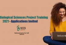 NCCS Project Training 2021 Biological Sciences – Applications Invited NCCS Project Training 2021