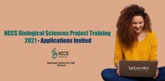 NCCS Project Training 2021