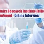 NDRI Microbiology Jobs