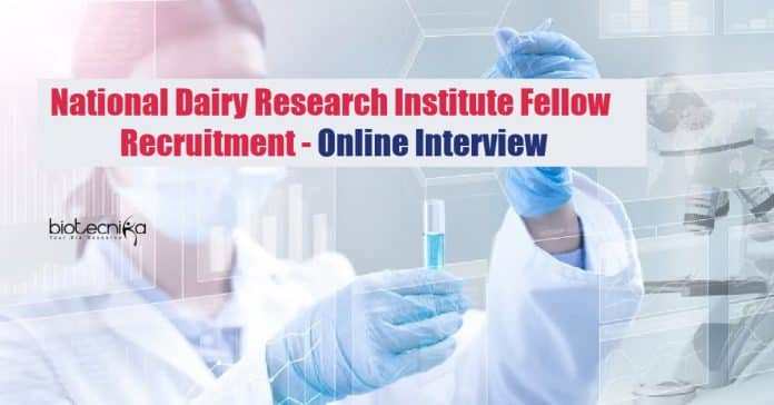 NDRI Microbiology Jobs