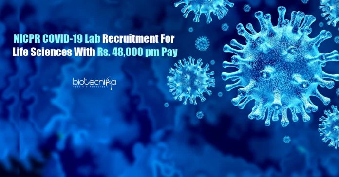 NICPR Job Openings