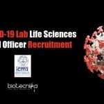 NICPR Jobs For Lifesciences