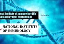 National Institute of Immunology Life Science Project Recruitment NII Jobs For Lifesciences