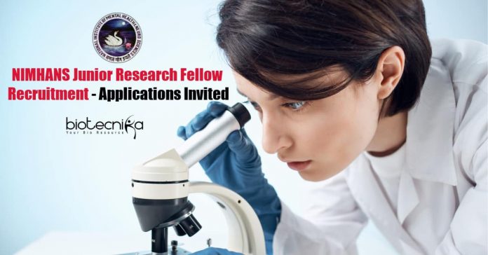 NIMHANS Junior Research Fellow