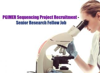 PGIMER SRF Project Job