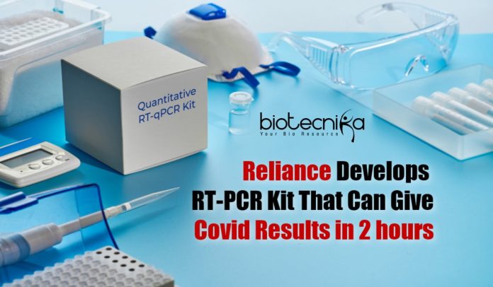 Reliance RT-PCR Kit For COVID19