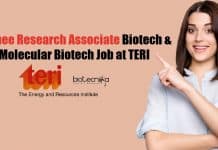 Trainee Research Associate Biotech