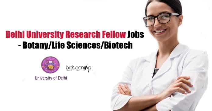 University of Delhi JRF
