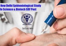 AIIMS New Delhi Epidemiological Study Life Science & Biotech SRF Post AIIMS Delhi Biotech SRF