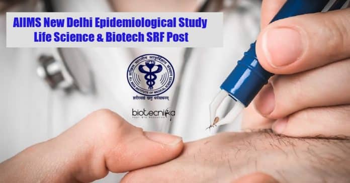 AIIMS Delhi Biotech SRF